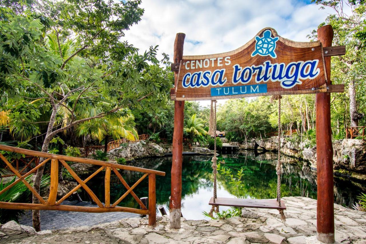Hotel Casa Tortuga Tulum - Cenotes Park Inclusive Esterno foto